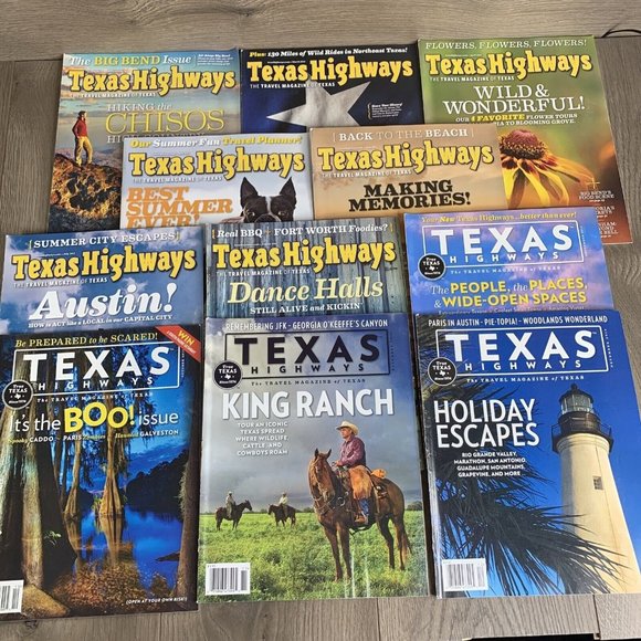 Other - Texas Highways Magazine (2013) 11 Issues / Feb-Dec